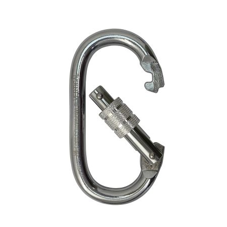  Карабин Вертикаль овал сталь ver 0208 в Красноярске  