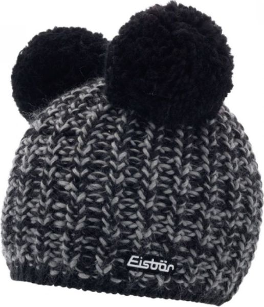 Шапка Mimi Pompon MU Eisbar черно-белый в Красноярске