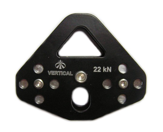  Блок-ролик Вертикаль Тандем дюраль с подшипником  в Красноярске  