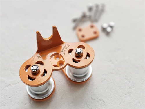  Ролик GURU Treck V2 для навесной переправы оранжевый в Красноярске  