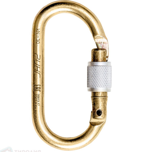  Карабин Ринг сталь овал (keylock) 3000 (3шт) в Красноярске  