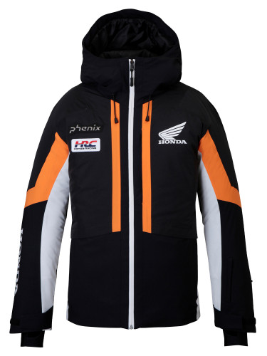 Куртка горнолыжная Phenix HONDA Racing Ski с капюшоном BK в Красноярске