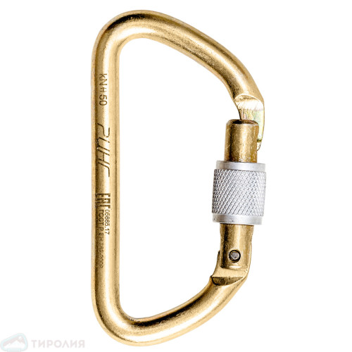  Карабин Ринг сталь трапеция (keylock) 5000 (3шт) в Красноярске  