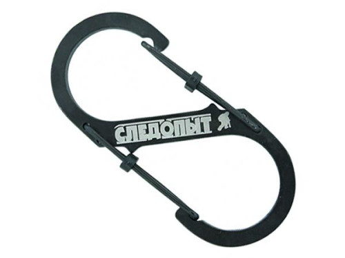 Карабин Следопыт 9см.двойной,сталь