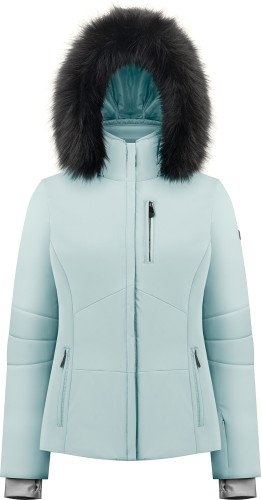 Куртка горнолыжная Poivre Blanc с иск.мехом W24-0802-WO/A голубой в Красноярске