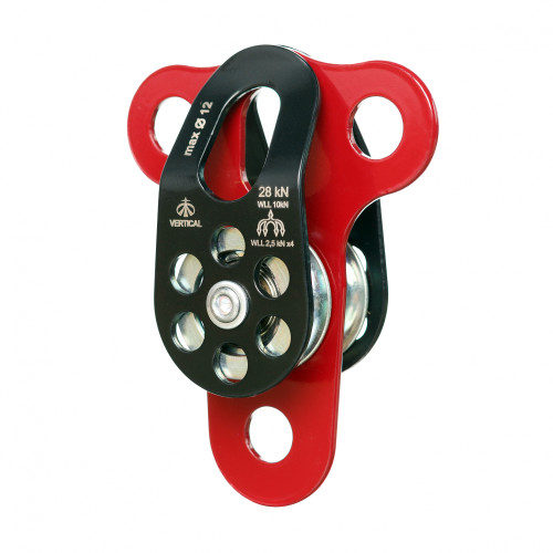  Блок-ролик Вертикаль двойной сталь с подшипником Про в Красноярске  