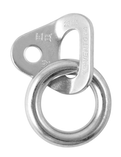  Шлямбурное ухо с кольцом Венто д.12мм нержавейка в Красноярске  