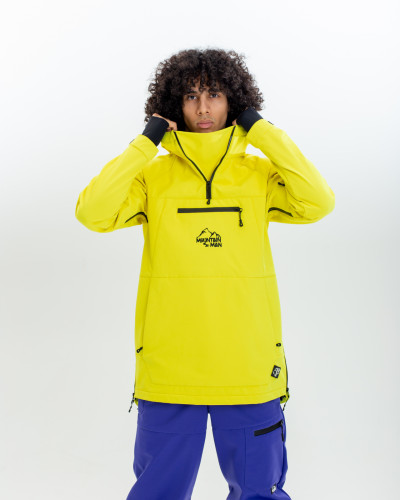 Анорак сноубордический MountainMan Banana желтый в Красноярске