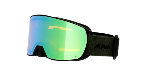 Купить маска alpina г/л nakiska q black-olive matt/q green s2 в Красноярске
