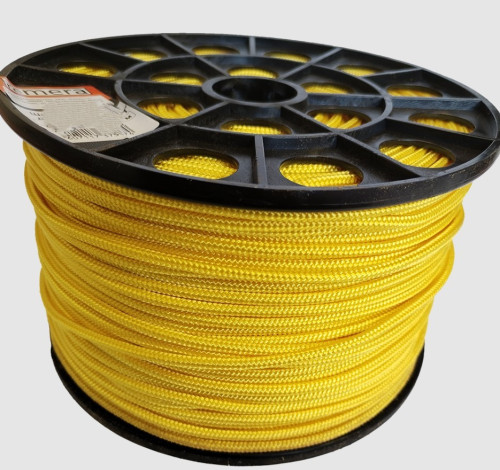  Репшнур Remera 32L PES/PA 6мм нагр.1200кгс желтый в Красноярске  