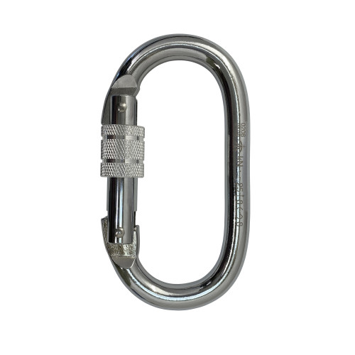  Карабин Вертикаль стальной овал  в Красноярске  