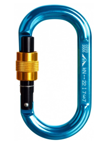  Карабин овал алюминиевый с муфтой (Keylock) в Красноярске  