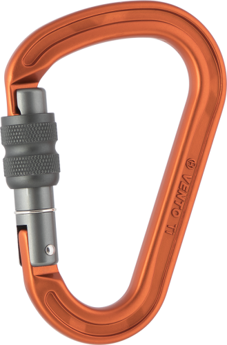  Карабин Венто Titanium с муфтой кейлок оранжевый в Красноярске  