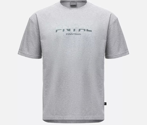 Футболка Finntrail Logo 6734 GreyMelange (L)