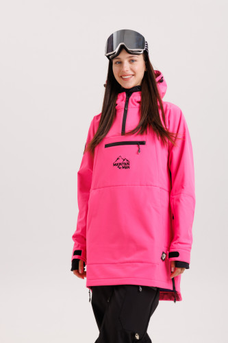 Анорак сноубордический MountainMan Barbie розовый неон в Красноярске