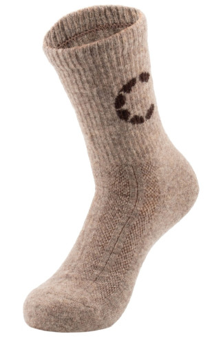Купить Носки Следопыт Organic wool socks YAK,natural brown в Красноярске