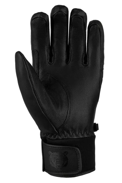 Перчатки Terror-Leather Gloves Black в Красноярске