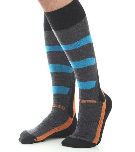 Купить Носки Brubeck Ski Forse W черный/розовый в Красноярске