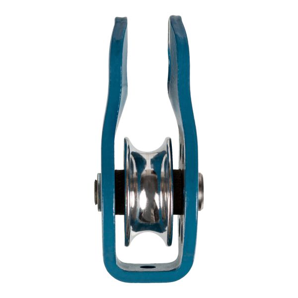  Блок-ролик алюминиевый с фиксированными щечками Ice Rock в Красноярске  