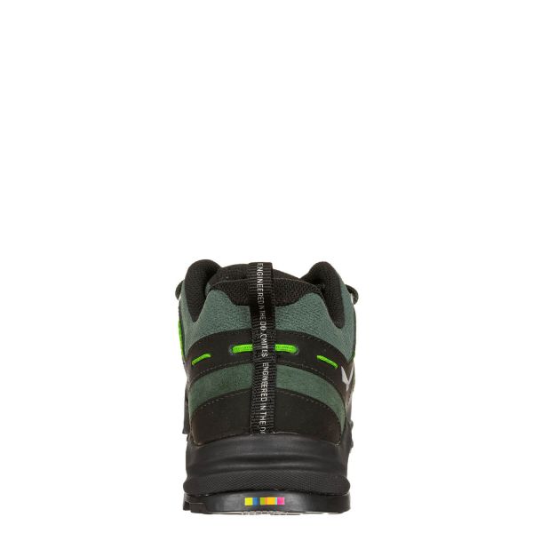 Купить ботинки salewa ms wildfire leather raw green/black в Красноярске