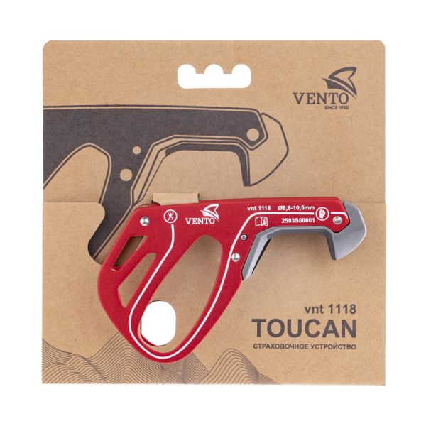  Страховочное устройство Венто "Toucan" красный в Красноярске  