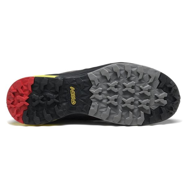 Купить ботинки asolo softrock mm black/black/yellow в Красноярске