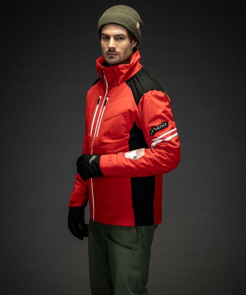 Куртка горнолыжная Phenix Traction с капюшоном RD в Красноярске