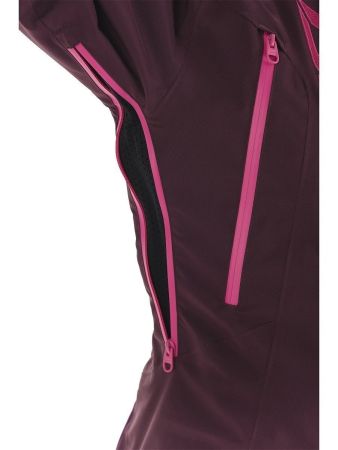 Комбинезон сноубордический Dragonfly Premium Woman Purple&Brown в Красноярске