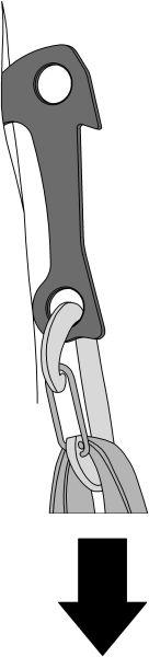  Крюк Вертикаль якорный №2 115мм. в Красноярске  