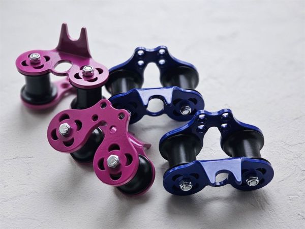  Ролик GURU Treck V2 для навесной переправы синий в Красноярске  