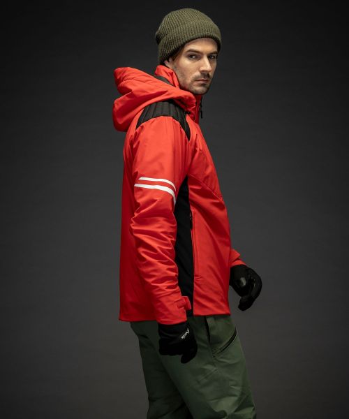 Куртка горнолыжная Phenix Traction с капюшоном RD в Красноярске