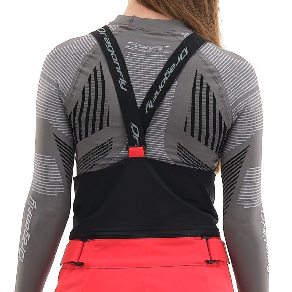 Брюки горнолыжные Dragonfly Gravity Premium Woman Red Fluo в Красноярске