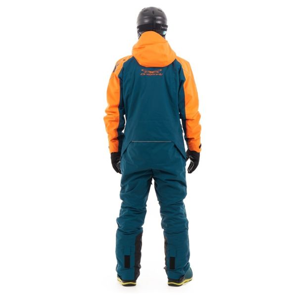 Комбинезон сноубордический Dragonfly Gravity Premium MAN Dark Ocean-Orange 2023 в Красноярске