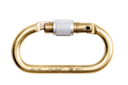  Карабин Ринг сталь овал (keylock) 3000 в Красноярске  