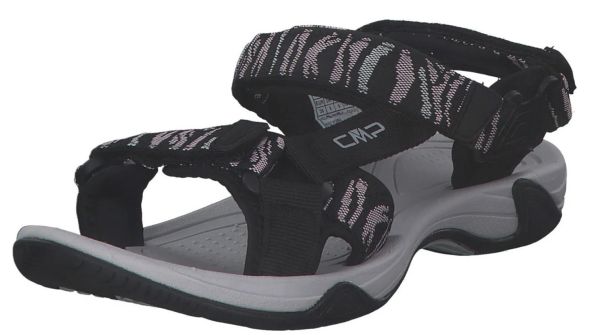 Купить сандалии cmp hamal wmn hiking nero-pale rose черный в Красноярске