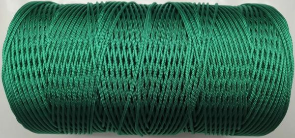  Шнур ПА плетеный 16-ти пр.с ПА серд.d 3мм зеленый,синий в Красноярске  