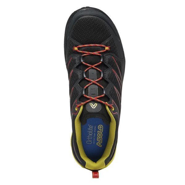 Купить ботинки asolo softrock mm black/black/yellow в Красноярске