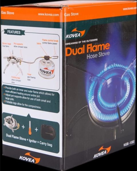 Горелка Kovea газовая КGВ-1302 со шлангом (без баллона)