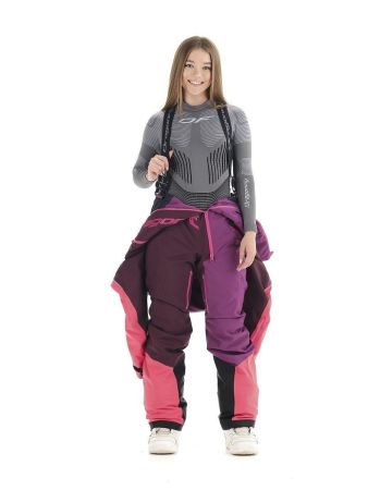 Комбинезон сноубордический Dragonfly Premium Woman Purple&Brown в Красноярске