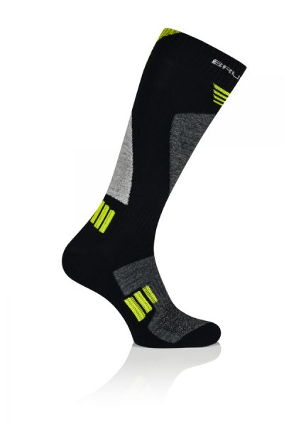 Купить Носки Brubeck Ski Forse черно-зеленый в Красноярске