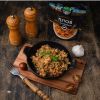 Консервы мясорастительные стерилизованные рубленые "Плов с говядиной"