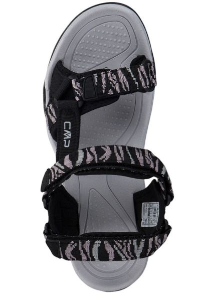 Купить сандалии cmp hamal wmn hiking nero-pale rose черный в Красноярске