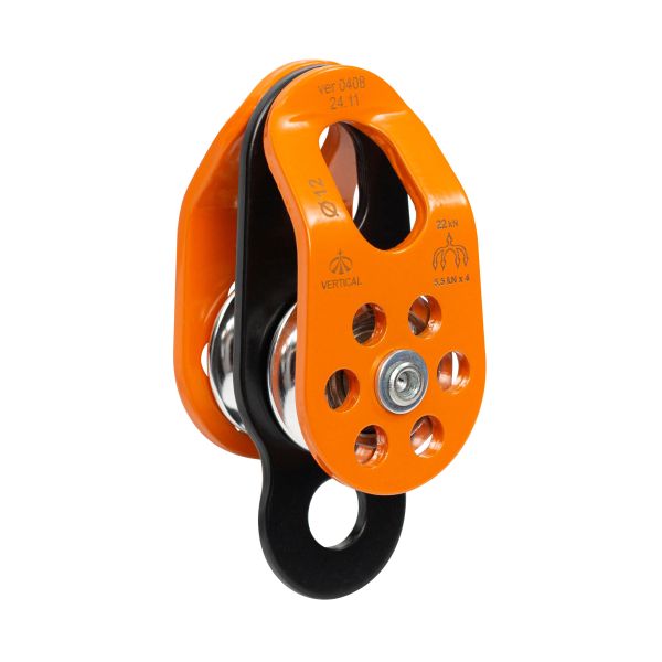  Блок-ролик Вертикаль двойной дюралевый с подшипником в Красноярске  