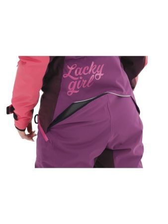 Комбинезон сноубордический Dragonfly Premium Woman Purple&Brown в Красноярске