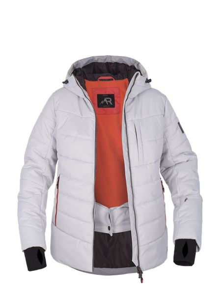 Куртка зимняя женская стеганная Нева светло-серый в Красноярске