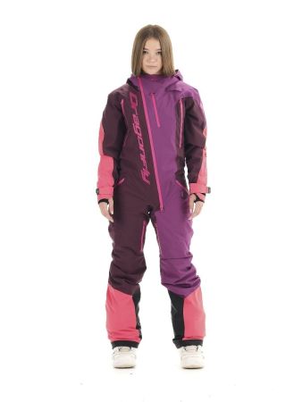 Комбинезон сноубордический Dragonfly Premium Woman Purple&Brown в Красноярске