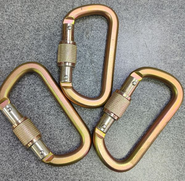  Карабин Венто Высота 512 сталь трапеция муфта (3шт) в Красноярске  