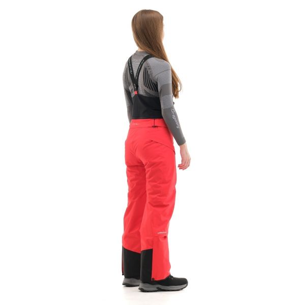 Брюки горнолыжные Dragonfly Gravity Premium Woman Red Fluo в Красноярске