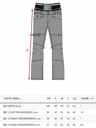 Штаны сноубордические Lotte Pants black HORSEFEATHERS в Красноярске