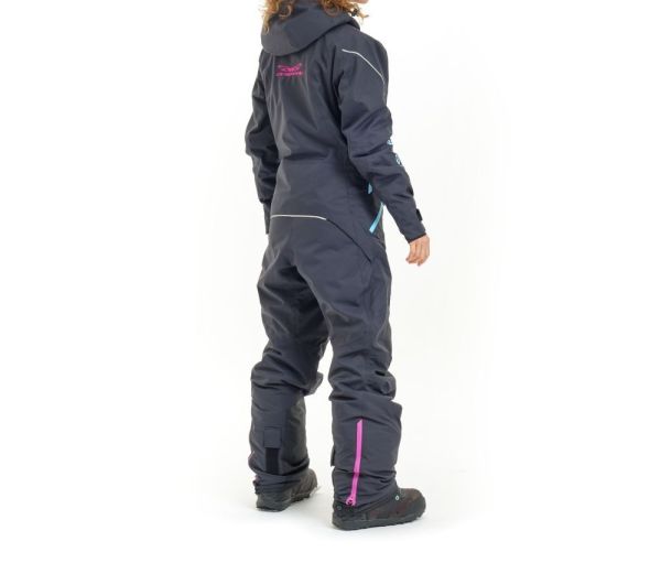 Комбинезон сноубордический Dragonfly Premium Woman Black-Pink 2023 в Красноярске